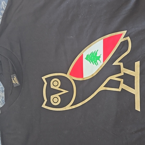 *RARE* OVO LEBANON FLAG T SHIRT - Picture 1 of 2